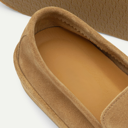 Stylefit l  Beige Voyager Loafer - Luxe Suède Instapschoenen voor Heren