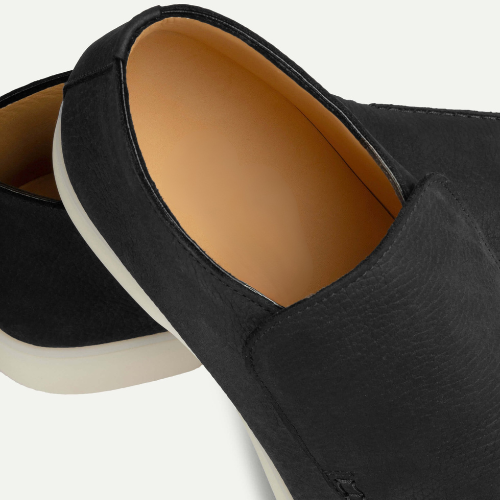 Stylefit l Zwarte Winter Loafers voor Heren – City Style met Rubberen Zool